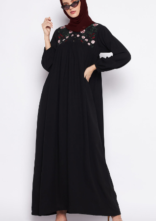 Elegant Modest Abaya Dress