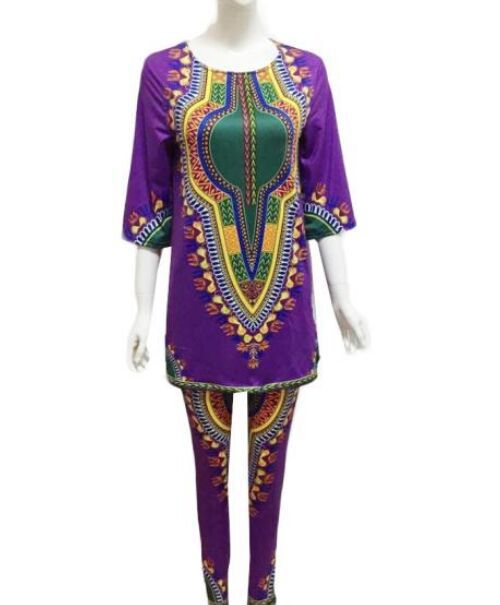 Two-Piece Set Dashiki