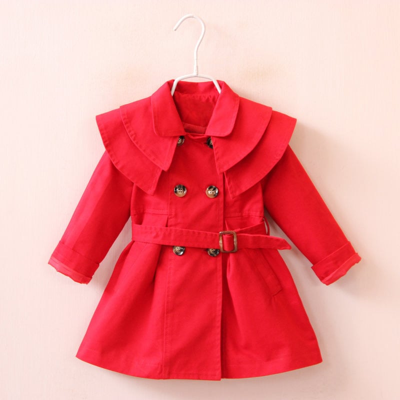Girls’ Cotton Windbreaker Jacket
