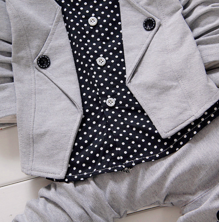 Boy's Casual Two-Piece Suit Set