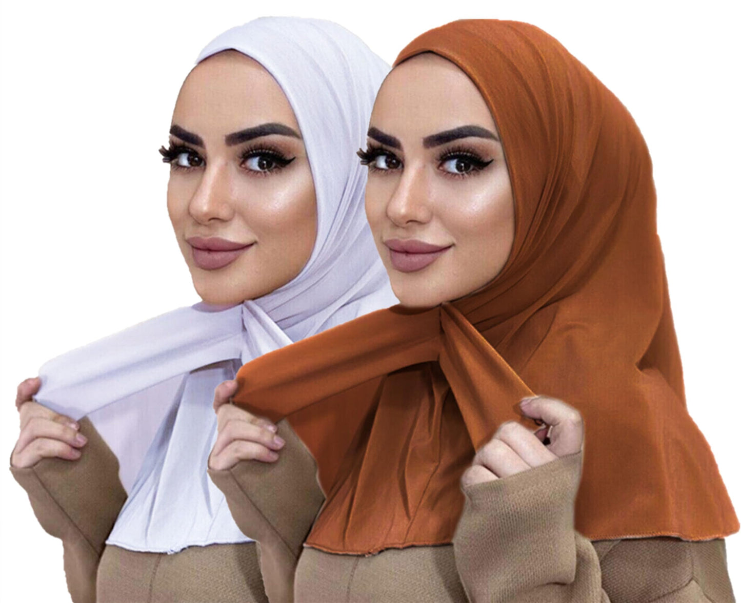 2 Pcs Button Hijab
