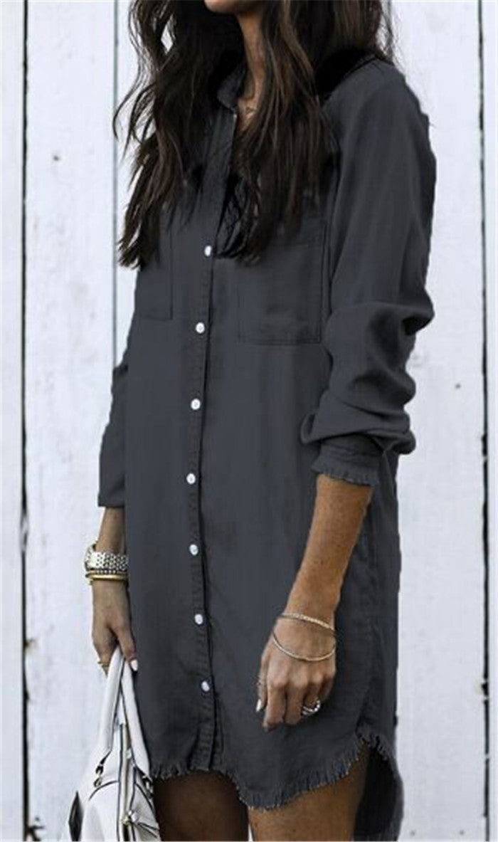 Casual Denim Dress