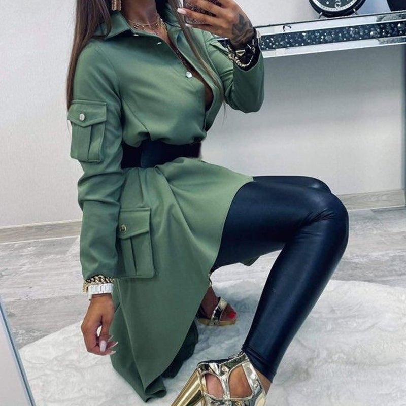 Long Sleeve Shirt Dress
