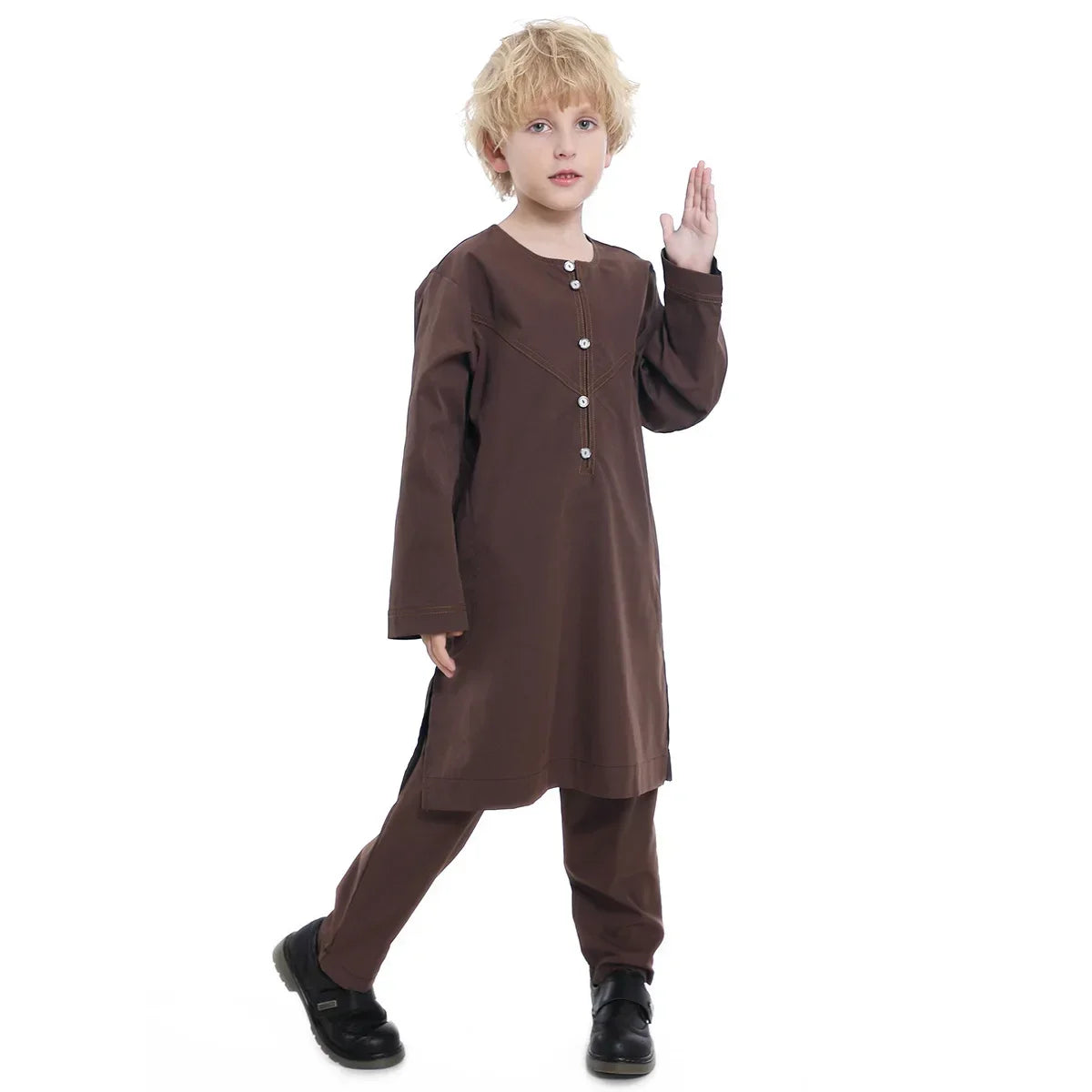 2026 Kids Qamis 2 Piece Set