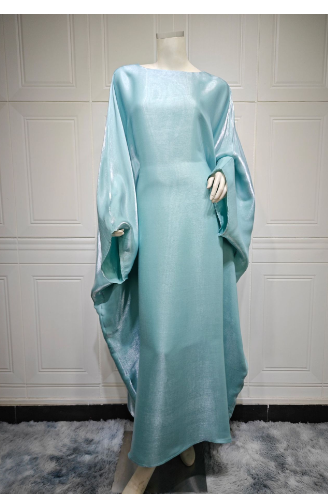 Satin Abaya with Waist Detail (One Piece)