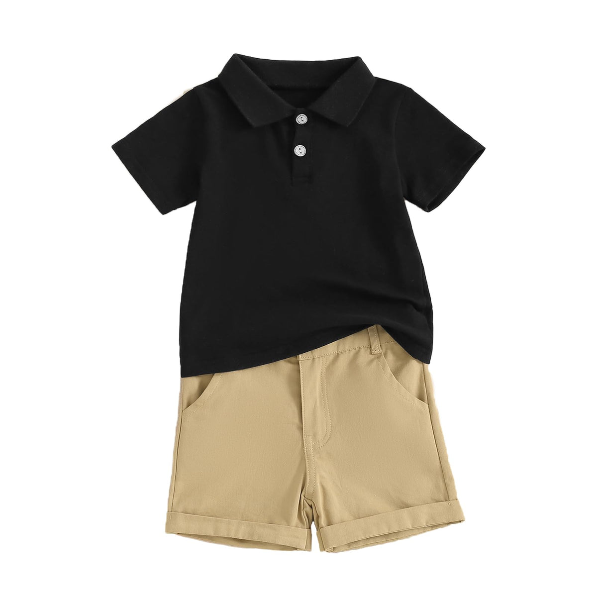 Toddler Short Sleeve Polo & Shorts Set