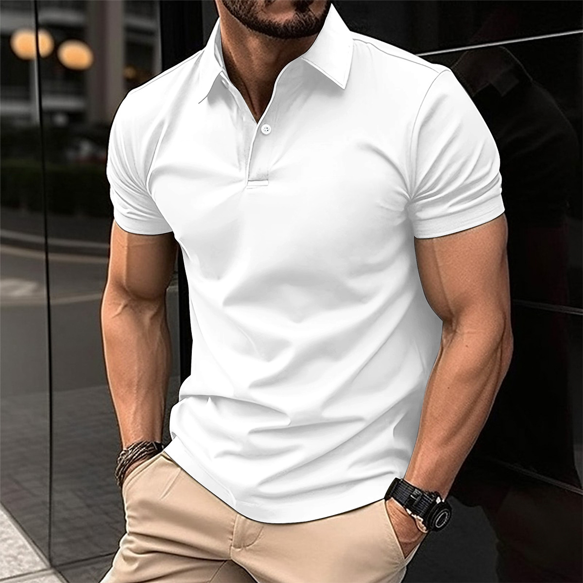 Classic Short Sleeve Polo Shirt
