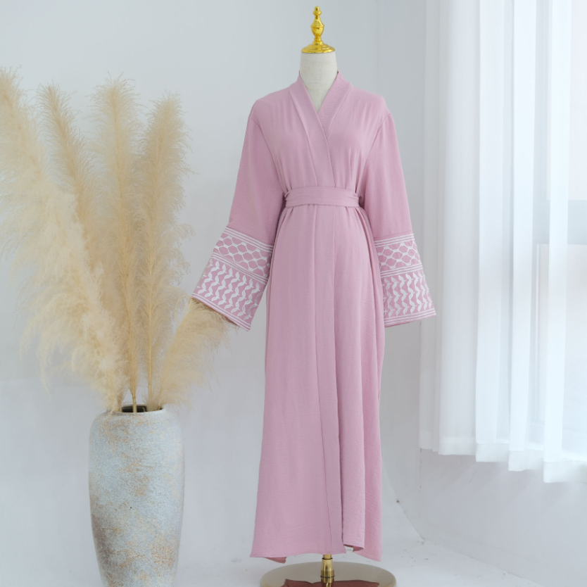 Elegant Embroidered Abaya