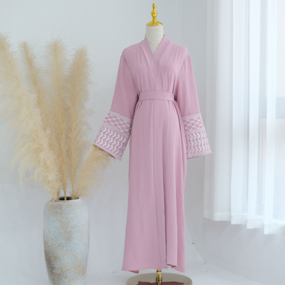 Elegant Embroidered Abaya