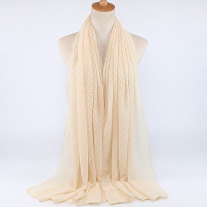 Pearl Chiffon Scarf