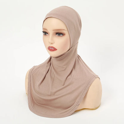 New Muslim Underscarf Inner Hijab Cap Muslim Headscarf Inner Hijab Caps Islamic Underscarf Ninja Hijab Scarf Hat Cap Bone Bonnet