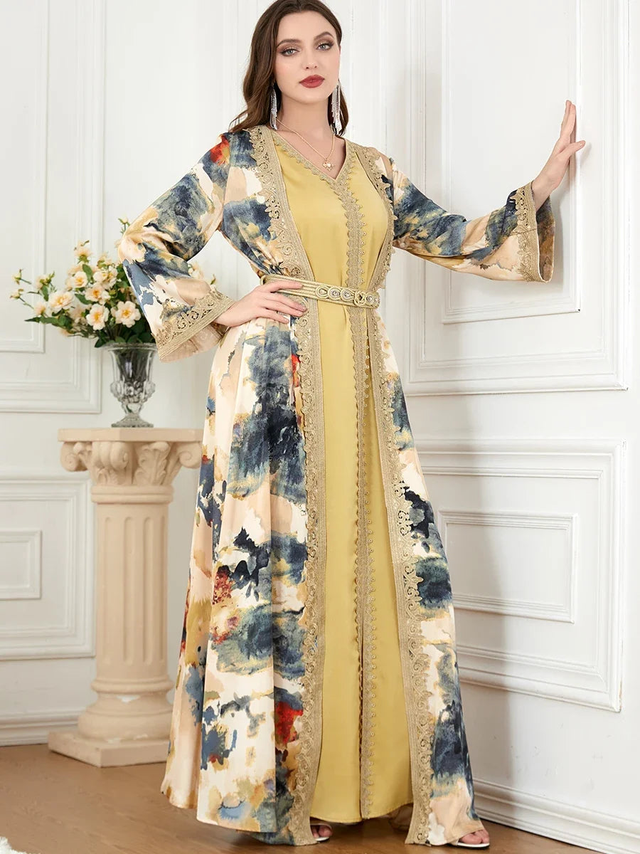 Morocco Abaya 2 Piece Set