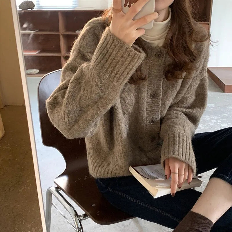 Knitted Cardigan Jacket