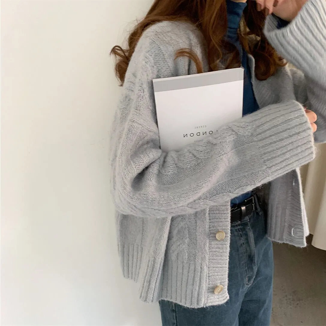 Knitted Cardigan Jacket