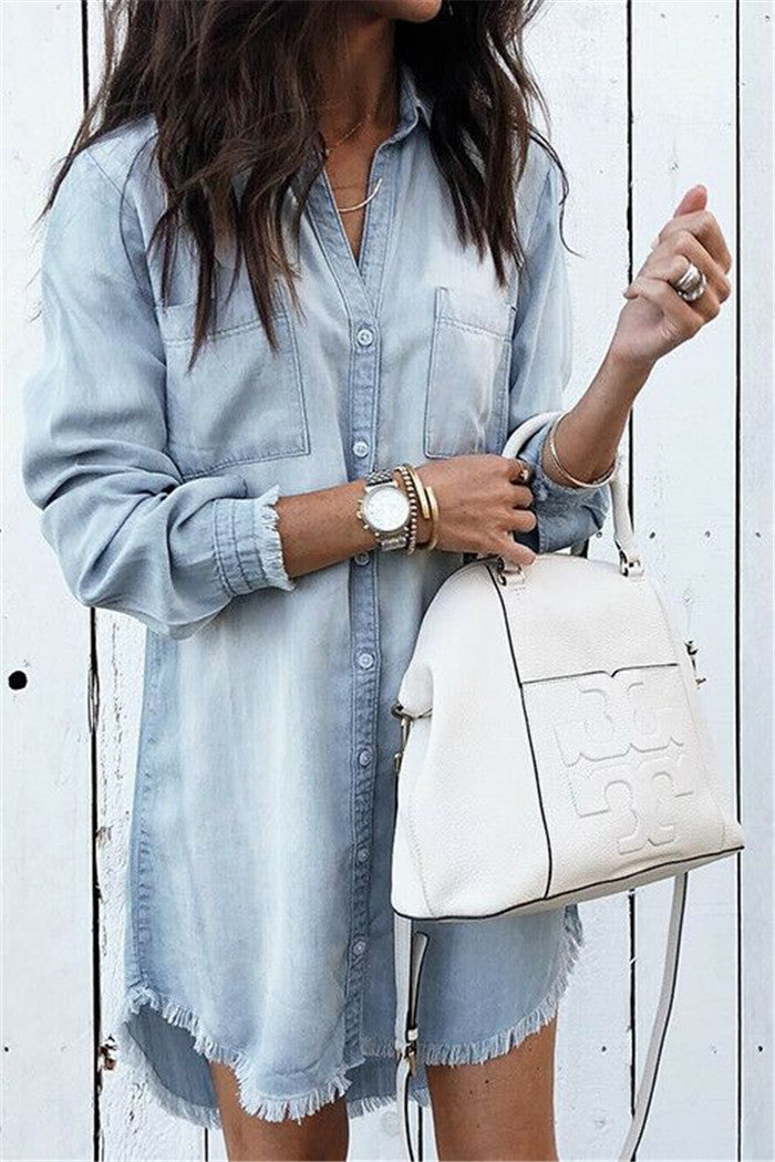 Casual Denim Dress