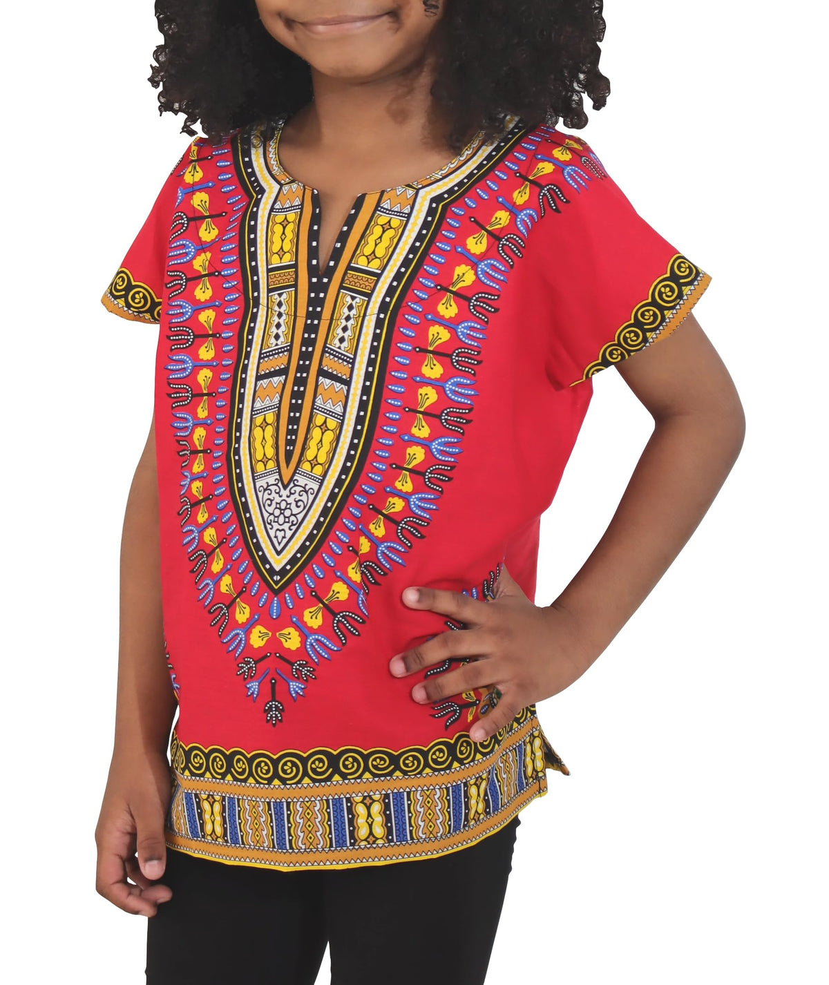 Kids's African Print Dashiki Tunic