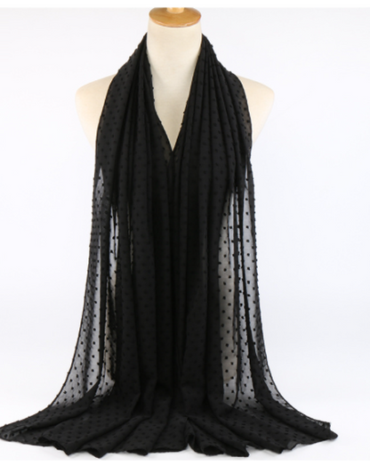 Pearl Chiffon Scarf