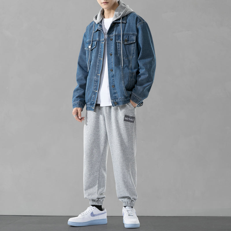 Men's Denim Jacket Set