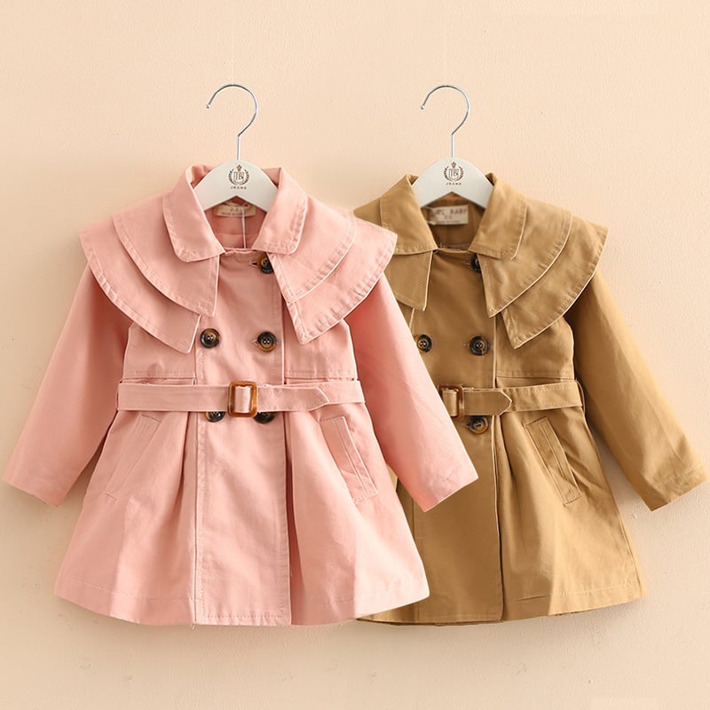 Girls’ Cotton Windbreaker Jacket