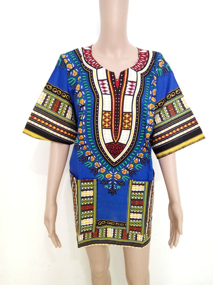 Women’s African Print Dashiki Tunic