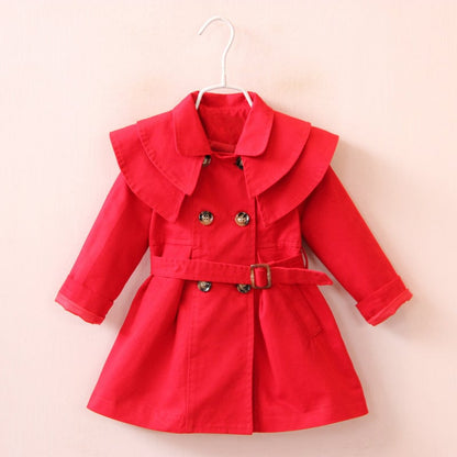 Girls’ Cotton Windbreaker Jacket