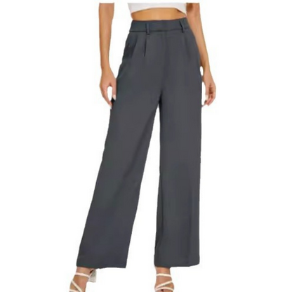 Wide-Legged Pants Suit