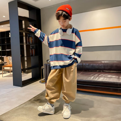 Boy's Stripped Sweater