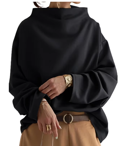 Women’s High-Neck Blouse