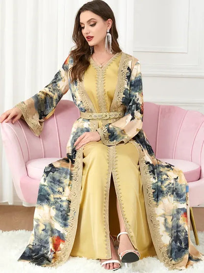 Morocco Abaya 2 Piece Set