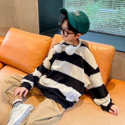 Boy's Stripped Sweater