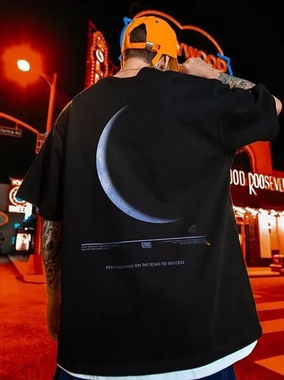 Funny Oversized Graphic Men's T-Shirt