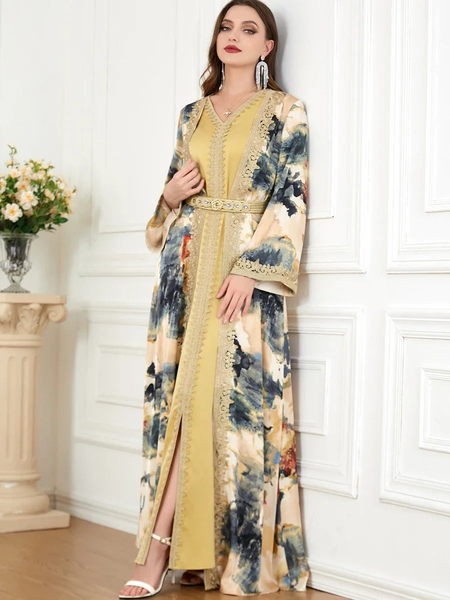 Morocco Abaya 2 Piece Set