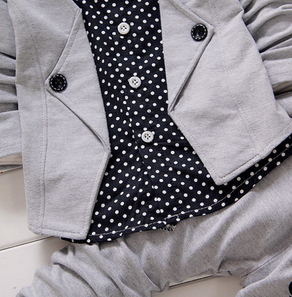 Boy's Casual Two-Piece Suit Set