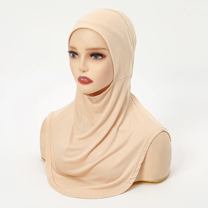 New Muslim Underscarf Inner Hijab Cap Muslim Headscarf Inner Hijab Caps Islamic Underscarf Ninja Hijab Scarf Hat Cap Bone Bonnet