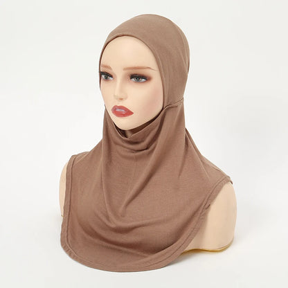 New Muslim Underscarf Inner Hijab Cap Muslim Headscarf Inner Hijab Caps Islamic Underscarf Ninja Hijab Scarf Hat Cap Bone Bonnet