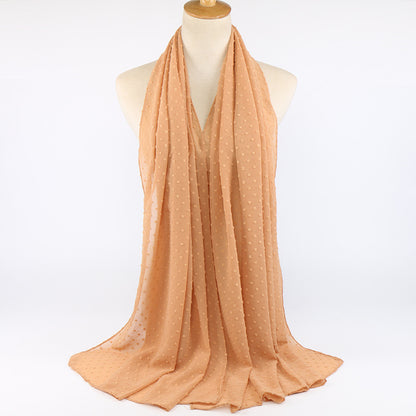 Pearl Chiffon Scarf