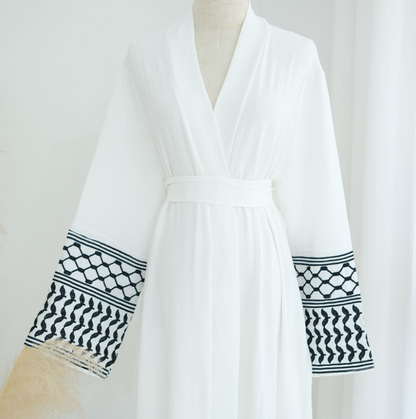 Elegant Embroidered Abaya
