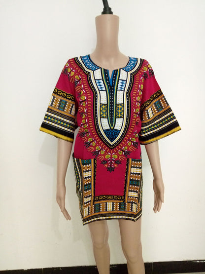 Women’s African Print Dashiki Tunic