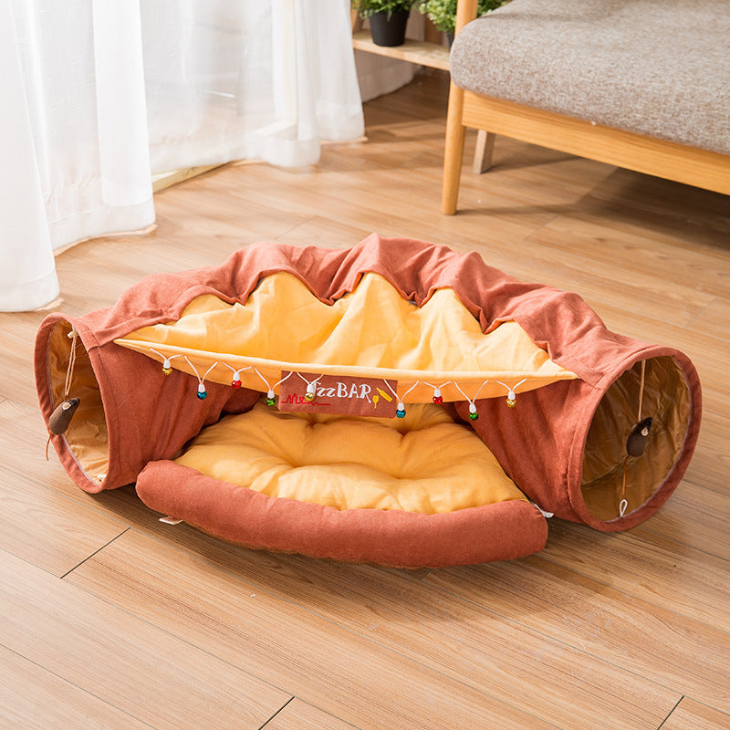 Interactive Cat Tunnel Toy