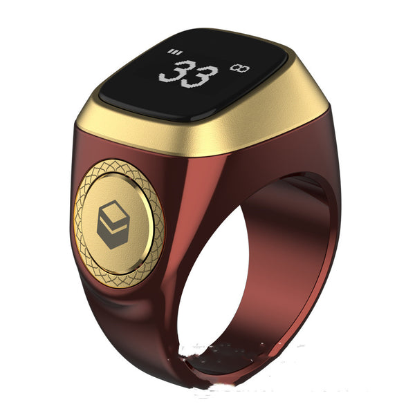Muslim Smart Ring Featuring Tasbih Beads Function