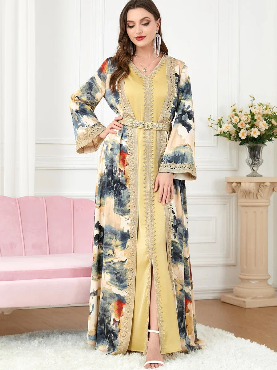Morocco Abaya 2 Piece Set