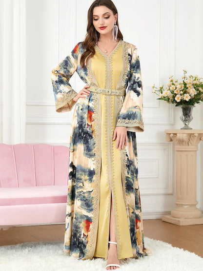 Morocco Abaya 2 Piece Set