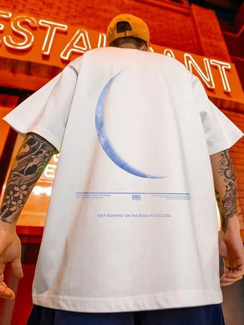 Funny Oversized Graphic Men's T-Shirt