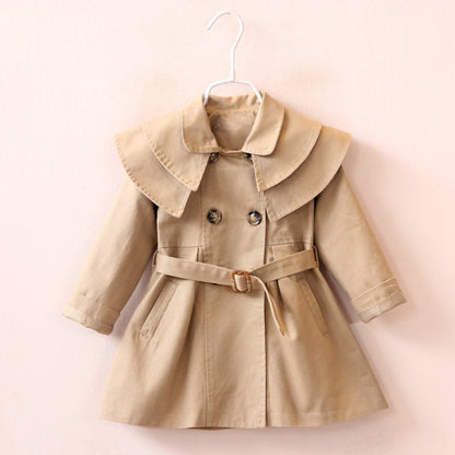 Girls’ Cotton Windbreaker Jacket