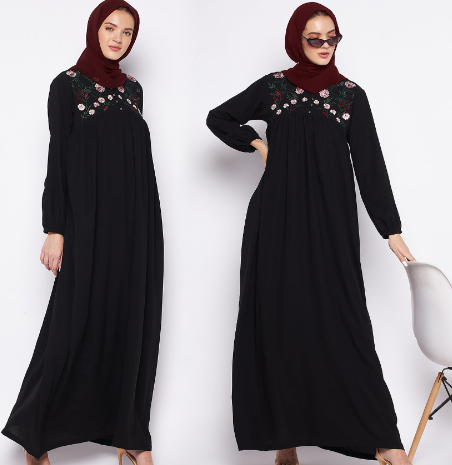 Elegant Modest Abaya Dress