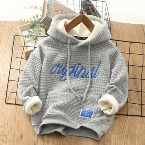 Kids Velvet Fleece Hoodie
