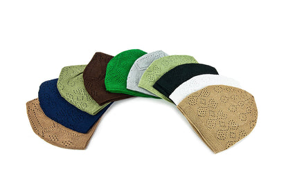 Kufi's Pack of 10 Mixed Color