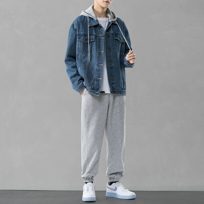 Men's Denim Jacket Set