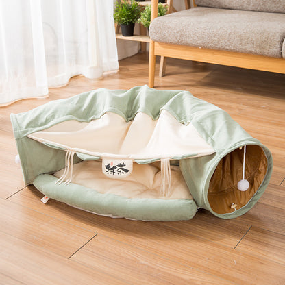 Interactive Cat Tunnel Toy