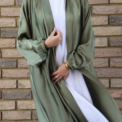 Satin Cardigan